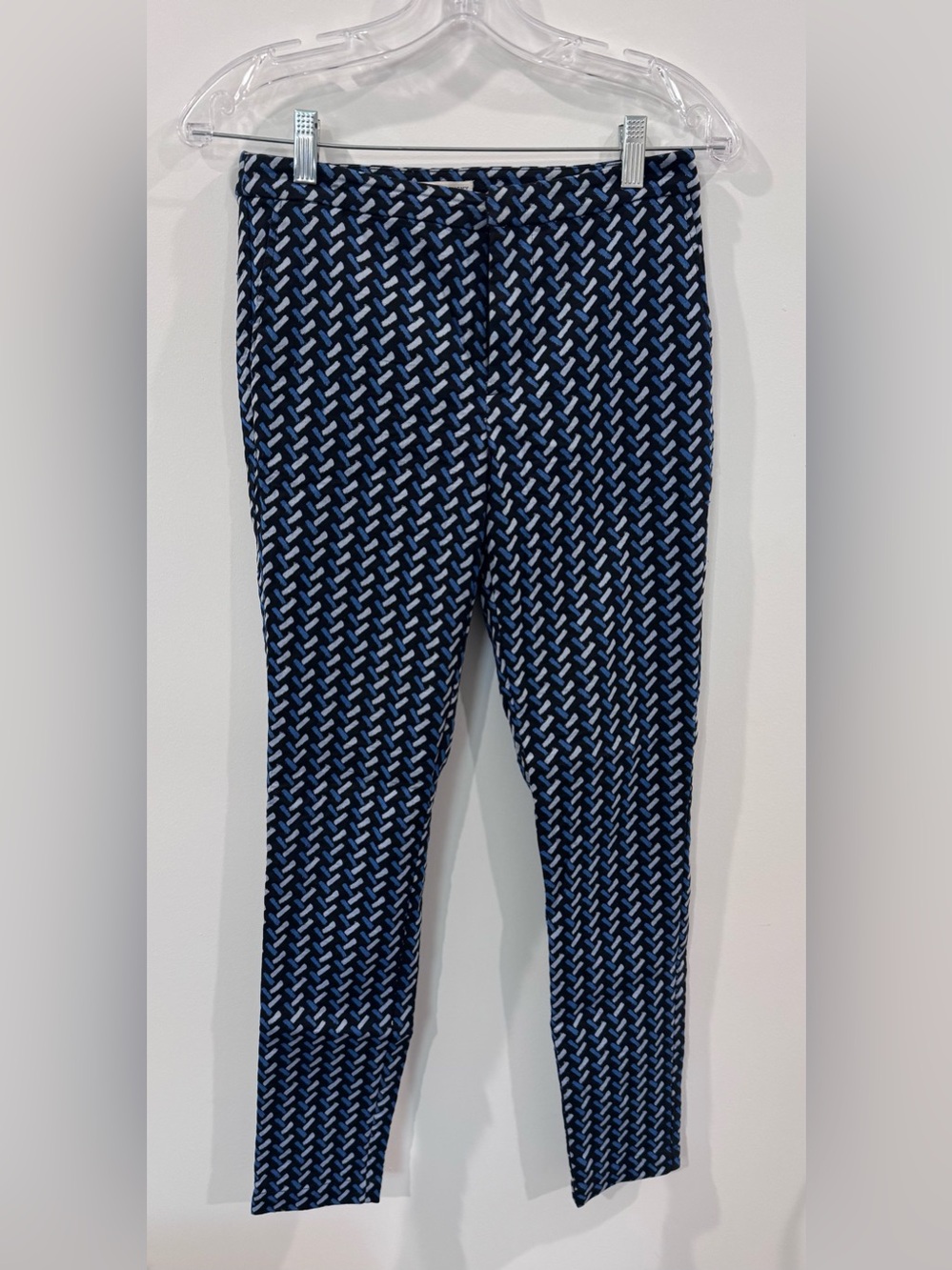 Opening Ceremony Size 2 Navy Patterned Men's Stretch Pants